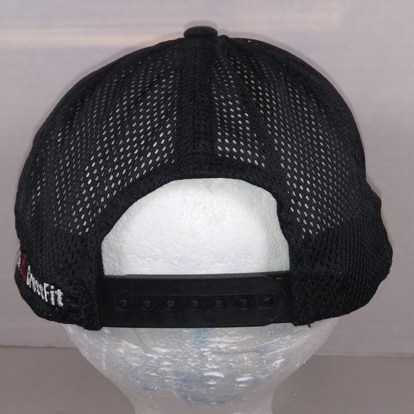 Reebok CrossFit Games Regionals 2013 Black Mesh Ball Cap Hat Snapback Size M-58 - Picture 6 of 10